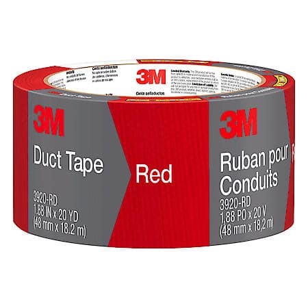 Red Duct Tape 3920 RD, 1.88 in. x 20 yd. (48 mm x 18,2 m)