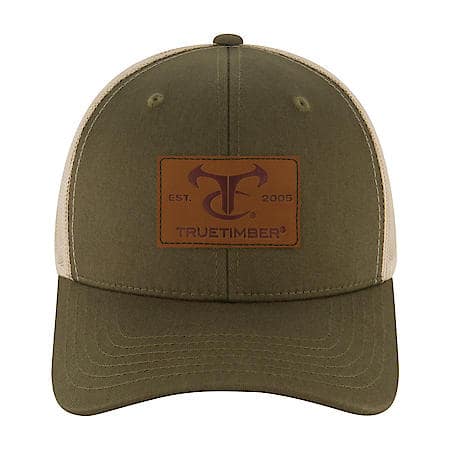 Camoflauge American Flag Trucker Baseball Hat: Snap Back Adjustable, Curved Brim, Cotton/Poly Blend
