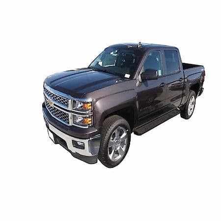 Powder Coated, Black, Steel, Unlighted, Rocker Panel Mount, 300 Pound Capacity