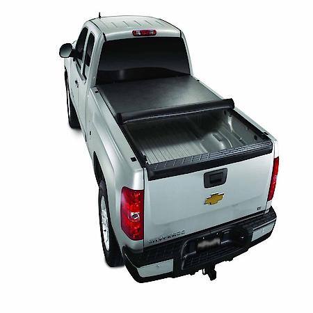 Soft Roll-Up Velcro (R), With Tailgate Lock, Black Vinyl With Aluminum Rails