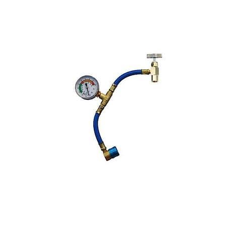 R-1234Yf U-Charge Hose with Gauge