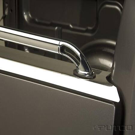 Direct-Fit, Stake Pocket Mount, Polished, Ss, With Built In Tie Down