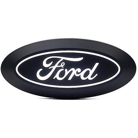 Licensed Ford Logo, White Led, Grille, Black, Ip69K Rated, Plug And Play