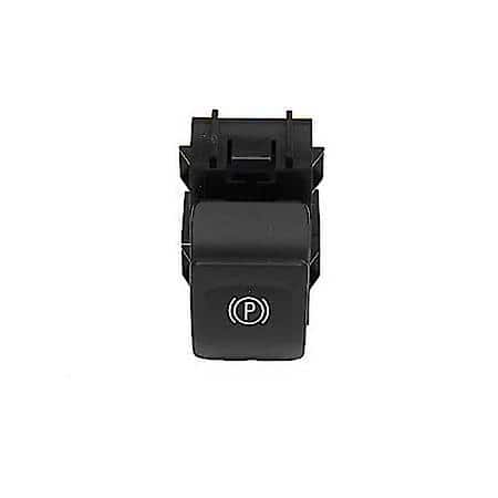 Jet Black and Ice Blue Parking Brake Switch
