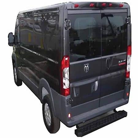 Mount Under Rear Bumper, Solid Surface With Non-Slip Tread, 60"W X 6.5"D, Ms