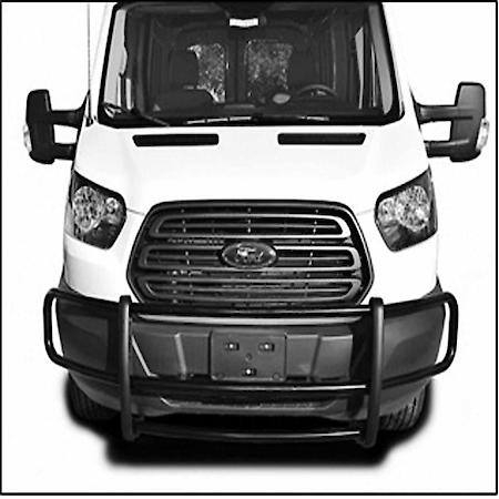 Powder Coated, Gloss Black, Steel, 1.5"Dia, With Brush Guard, Without Skid Plate