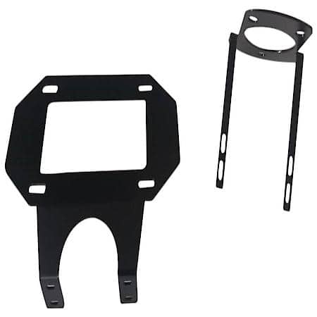 Textured Powder Coated, Black, Steel, Designed For Spare Tire & Wheel Mount