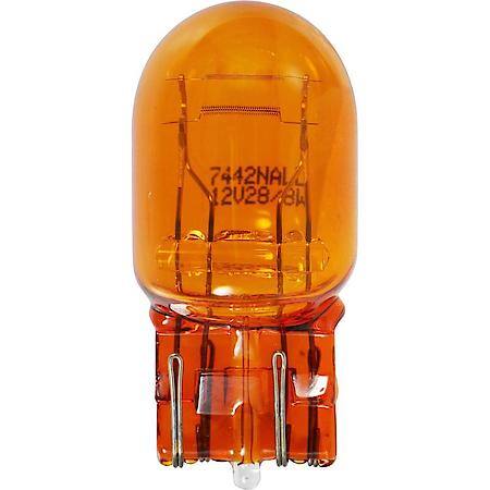 7442NA Long Life: Amber Mini Bulb, Standard Performance, 2 Pack