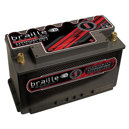 Lithium Lightweight Intensity Carbon 12 Volt Battery - Full BCI Group Size