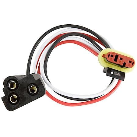 WEATHERTIGHT PLUG WITH FEMALE PL-3 CONNECTION PIGTAIL