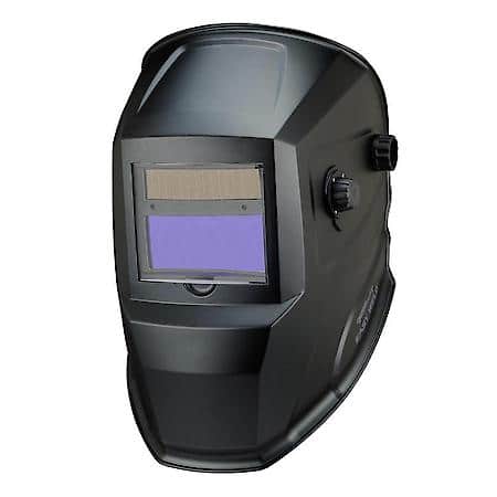 Black Matte Adf Welding Helmet. Easy Weld Series 2 Sensors, 9-13 Variable Shade