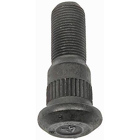 Wheel Stud: Serrated, 3/4-16 Thread Size, Left Hand Thread, 5 Pack