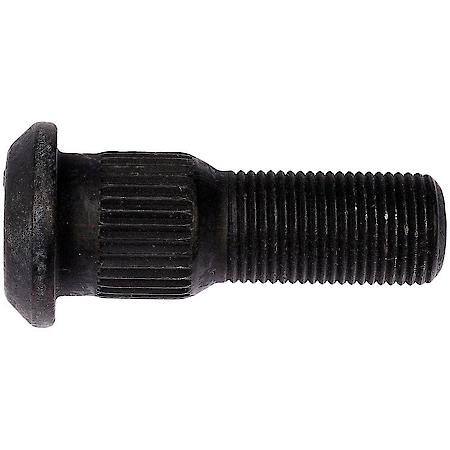 Wheel Stud: Serrated with Clip Head, 3/4-16 Thread Size, Right Hand Thread, 5 Pack