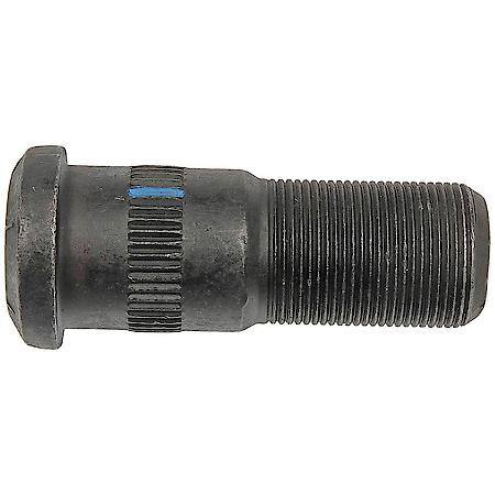 Wheel Stud: Serrated, 1 1/8-16 Thread Size, Left Hand Thread, 5 Pack