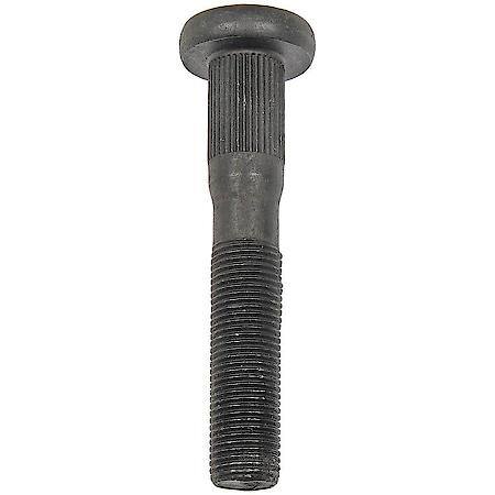 Wheel Stud: Serrated, 9/16-18 Thread Size, Right Hand Thread, 5 Pack