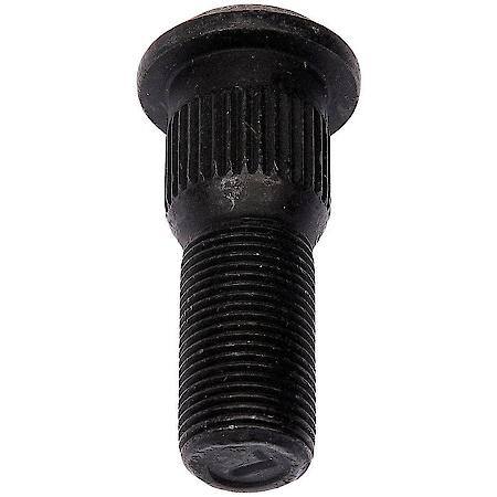 Wheel Stud: Serrated with Clip Head, 3/4-16 Thread Size, Left Hand Thread, 5 Pack