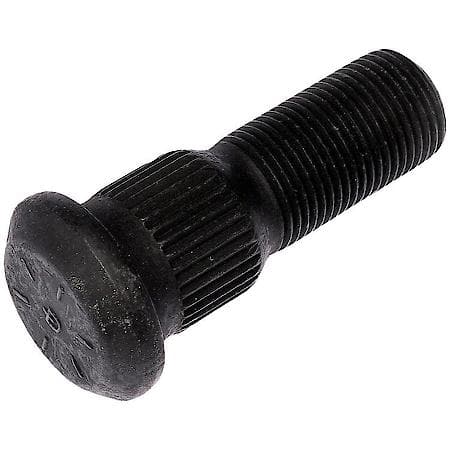 Wheel Stud: Serrated with Clip Head, 3/4-16 Thread Size, Left Hand Thread, 5 Pack