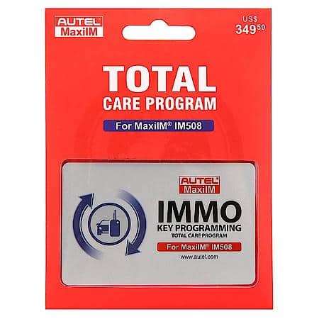 Total Care Program (TCP) 1-Year Warranty & Software Update Extension for IM508