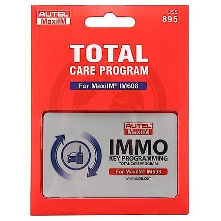 IM608 Total Care Program Card