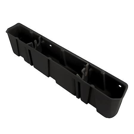Under Rear Seat, 1 Compartment, Heavy Duty Polyethylene, With Lockable Lid