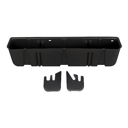Under Rear Seat, 1 Compartment, Heavy Duty Polyethylene, With Lockable Lid