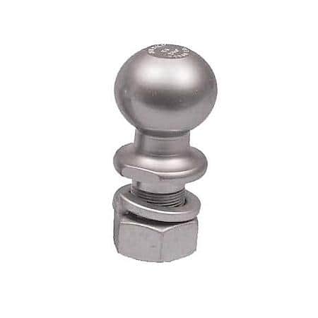 2-5/16"Ball, 12000Lb Gross Towing Capacity, 1.25"Dia Shank, 2-5/8"L, Raw, Steel