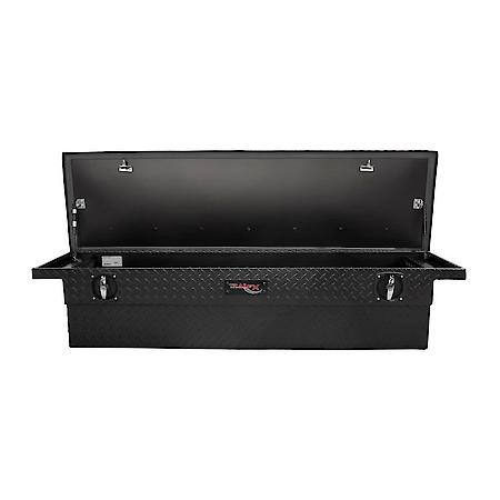 Crossover Low Profile, Single Lid, Diamond Tread, Black, 19.25"L X 69"W X 13.5"H