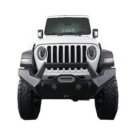 1-Piece Design, Full Width, Direct-Fit, Textured Powder Coated Black Steel