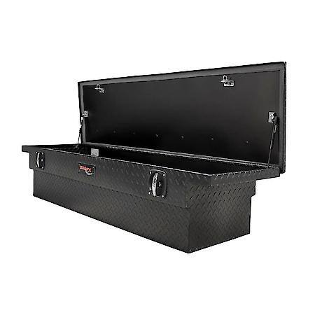 Xover Lp, Single Lid, Matte Black Aluminum, 72"L X 19.25"W X 13.5"H
