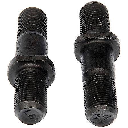 Wheel Stud: Double Ended Shoulder, 3/4-16 Thread Size, Left Hand Thread, 10 Pack