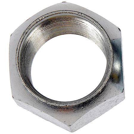 Wheel Lug Nut: 1 1/8-16 Thread, Conical, Hex, 1" Length, Zinc Clear Chromate, 10 Pack