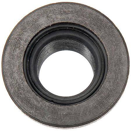 Wheel Lug Nut: M22-1.50 Thread, Flanged, 26 mm Length, Black Phosphate, 10 Pack