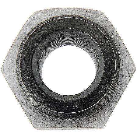 Wheel Lug Nut: 3/4-16 Thread, Conical, Hex, 0.99" Length, Zinc Clear Chromate, 10 Pack