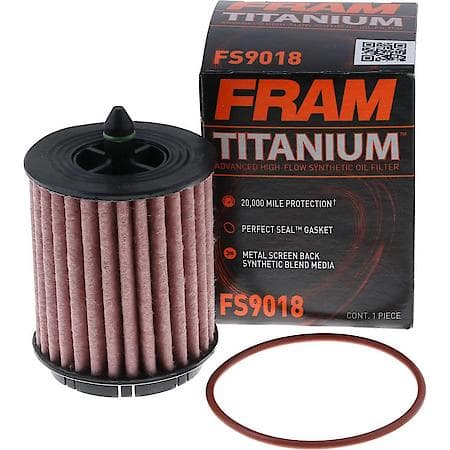 Cartridge Oil Filter: Ideal For Synthetic Oil Protection to 20,000 miles
