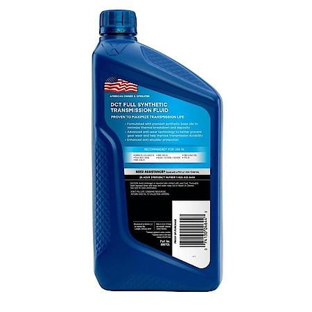 DCT Full Synthetic Automatic Dual Clutch Transmission Fluid, 1 Quart