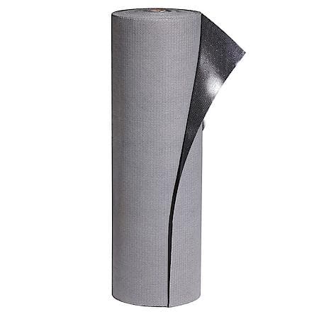 Pig Grippy Absorbent & Paint Booth Mat, 32" x 100' Roll, Gray