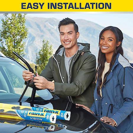 Wiper Blade: 19", Standard Beam, All Weather Performance, Pack of 1