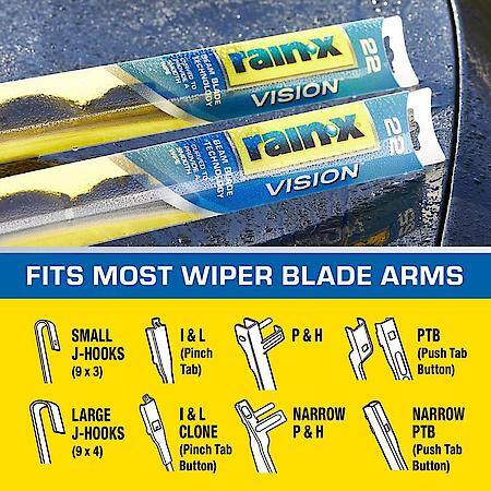 Wiper Blade: 19", Standard Beam, All Weather Performance, Pack of 1