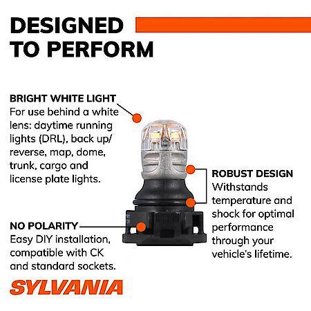 5201 ZEVO: White LED Mini Bulb, Super Bright, Lifetime Limited Warranty, 1 Pack