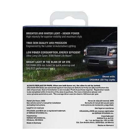 D1S Basic HID Headlight Bulb, Basic Performance, 1 Pack