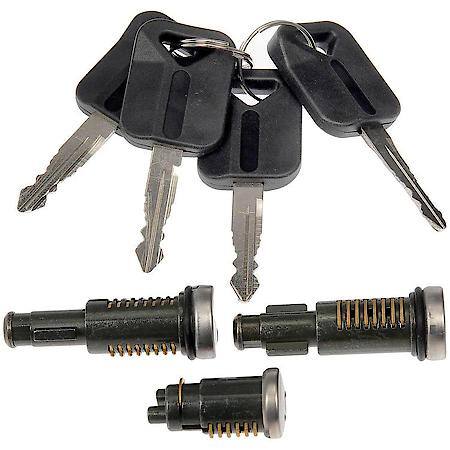 Ignition Lock Cylinder: Four Keys Included