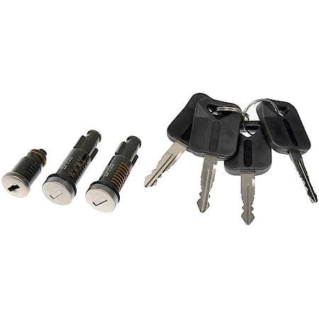 Ignition Lock Cylinder: Four Keys Included