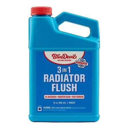 3-In-1 Radiator Flush With Oil Degreaser, removes buildup, rust and grease, 32 ounces
