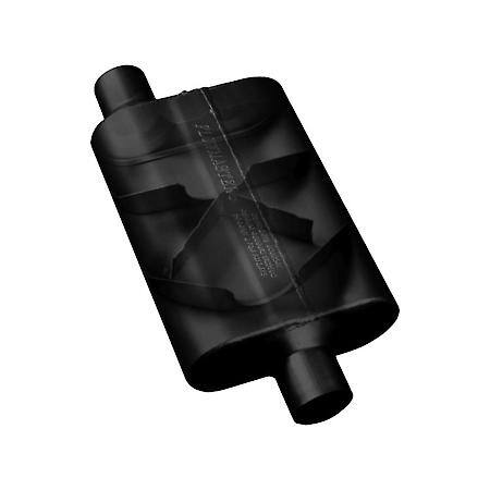 40 Series Muffler - 2.50 Dual In / 3.00 Center Out - Aggressive Sound