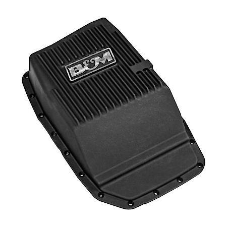 Cast Aluminum Transmission Pan For Ford 6R80 - Black Anodized