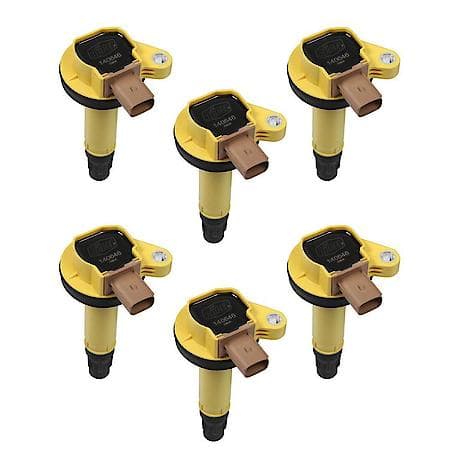 Coil:Ford Ecoboost 3.5L V6: 6-Pack Yellow