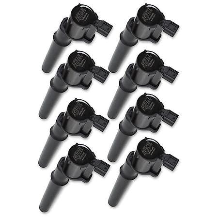 Coil: Ford Mod Eng 4Valve-Black-8 Pack