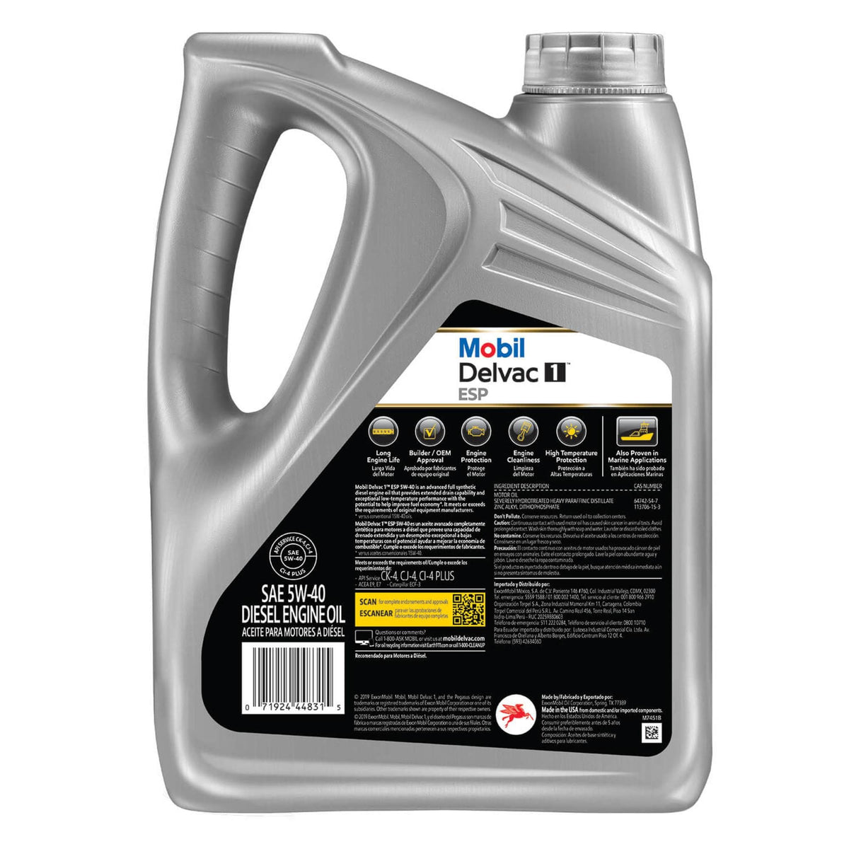 Mobil 1 Full Synthetic 5W-40 Motor Oil 122271