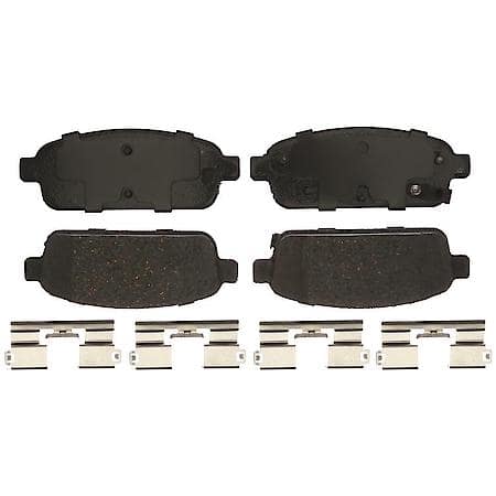 Ceramic Disc Brake Pad Set - Rear