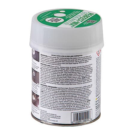 Pro-Grade Reinforced Filler for Rust Repair & Small Holes, 13 oz.